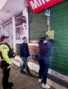 Seis locales cerrados y decomisos 