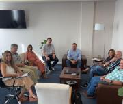 Encuentro estratégico /Entre el Centro Comercial y el Gobierno de Salto