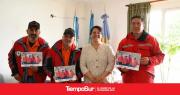 Reconocieron a brigadistas de la Cuenca Carbonífera por su labor en El Chaltén