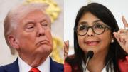 Donald Trump confirmó un nuevo contacto con Delcy Rodríguez: “Es una persona fantástica”