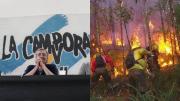 “Milei y el negocio del fuego”: el crudo documento de La Cámpora sobre los incendios en la Patagonia