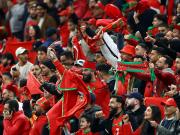 El enorme gesto de los hinchas de Marruecos en el momento del himno de Nigeria en la semifinal de la Copa Africana de Naciones