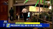 Presidente del BID se despide de Bolivia tras intensa agenda de reuniones