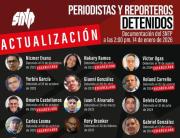 SNTP confirma excarcelación de 18 trabajadores de la prensa