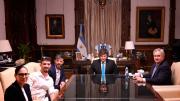 De los túneles de Gaza a la Casa Rosada: Milei se encontró con dos argentinos que fueron rehenes de Hamás
