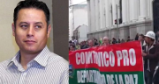 La Paz: una marcha compara a Lara con Evo y pide que se avance con ley antibloqueos