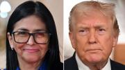 Es una persona fantástica: así fue la conversación de Donald Trump con Delcy Rodríguez tras una llamada telefónica sobre Venezuela