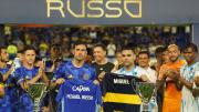 Boca arrancó el año con un empate ante Millonarios y un emotivo homenaje a Miguel Ángel Russo