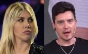 La picante respuesta de Gustavo Méndez a Wanda Nara: Ni escribir sabés