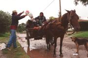 Recuerdos fotográficos: cuando los carreros se llevaban la basura de Yerba Buena a cambio de 1 peso