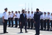[Fotos] Presidente Boric participó en zarpe del Buque Sargento Aldea