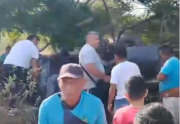 Aparatoso vuelco en Guarero -