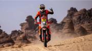 Rally Dakar: Luciano Benavides es el nuevo líder en motos y sueña con el título a dos etapas del final