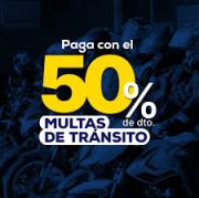 Si se paga con la patente /Multas de tránsito tendrán 50% de descuento