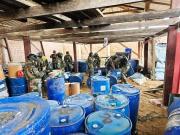 Aprehenden a cinco personas tras el decomiso de precursores durante una emboscada en el Trópico de Cochabamba