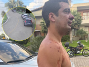 El enfrentamiento de los jugadores argentinos con un vecino