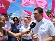 Primero Santa Cruz realizó su “rotondazo” en El Cristo y Gary Añez explicó su plan municipal