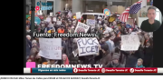(VIDEO) Estados Unidos: Miles Toman las Calles para exigir el fin de la agencia de Inmigración