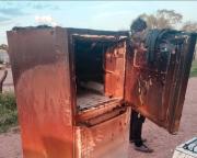 Un incendio redujo a cenizas la vivienda de una familia en Pozo del Tobas