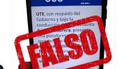UTE advierte por estafa digital que utiliza la imagen del presidente Yamandú Orsi y de su presidenta, Andrea Cabrera