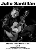 Julio Santillán junta fuerzas y presenta sus temas en CiTá