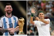 Federer elogió a Messi y anticipó que lo alentará en el próximo Mundial