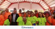 Orrego visitó una colonia de verano en Rawson y destacó el valor social del programa