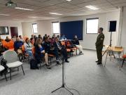 Jóvenes de Punta Arenas se capacitan en seguridad vial y prevención de delitos