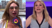 Andá a…: El escandaloso ida y vuelta en vivo entre Fernanda Iglesias y Mónica Farro