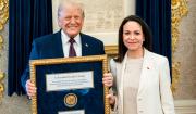 Portavoz de Machado apoya la entrega de la medalla del Nobel a Trump: ‘Es un gesto de agradecimiento’