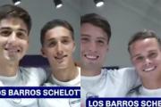 Barros Schelotto vs. Miramón: el divertido desafío de primos sobre el escudo de Gimnasia
