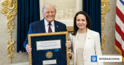 Entrega de Machado a Trump de medalla del Nobel de la Paz desata indignación en Noruega