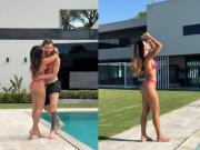 Las vacaciones de Lionel Messi en Rosario: el posteo romántico de Antonela y la reacción de Leo
