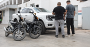Secuestraron una camioneta adulterada y dos motos robadas en Pocito y Rawson