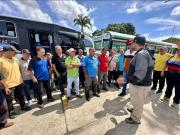 Transportistas del municipio Libertador exigen liberación del presidente Maduro y Cilia Flores