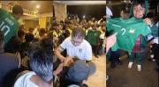 La selección llega a Tarija y disfruta del afecto de la gente