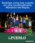 Rodrigo Lima fue cuarto en una multitudinaria Maratón de Reyes ‣ Nicolas Caiazzo