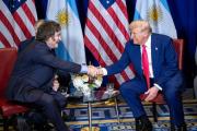 Donald Trump invitó a Javier Milei a integrar una organización para resolver conflictos globales
