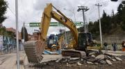 Alcaldía de La Paz prohíbe el paso peatonal por la av. del Poeta