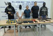 Operativo en Samborondón incauta arsenal y deja tres aprehendidos
