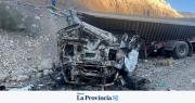 Muerte del camionero en Ullum: los peritos inspeccionaron el lugar de la tragedia
