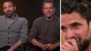Buen día, guapa: El video de Matt Damon y Ben Affleck burlándose del polémico audio de Luciano Castro