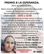 “Premio a la Esperanza” /Una campaña solidaria para ayudar a Macarena Rendo a costear su tratamiento oncológico