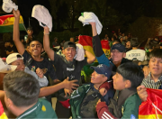 Tarija demostró su apoyo a la Verde con un ‘Banderazo’