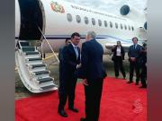 Paz realiza su primer viaje internacional y resalta que Bolivia vuelve al mundo con estabilidad y confianza”