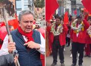 UPC se pone en campaña por la alcaldía con Chichi Siles en La Paz y Elizer Roca en El Alto