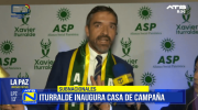 Xavier Iturralde inaugura su primera casa de campaña rumbo a la Alcaldía de La Paz