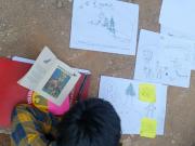 Cuentos, colores y contención: arte en la vigilia de Tariquía