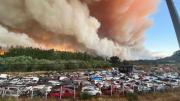 Evacuaciones en varios sectores del Ñuble y Biobío por incendios forestales: Últimas noticias minuto a minuto