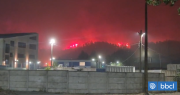 Evacúan preventivamente el Hospital Penco-Lirquén por incendio que amenaza a sectores poblados